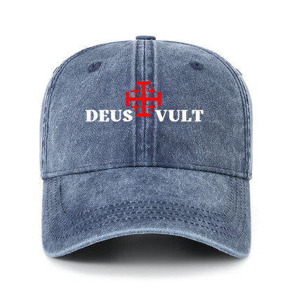 Heritage Washed Cap - Deus Vult