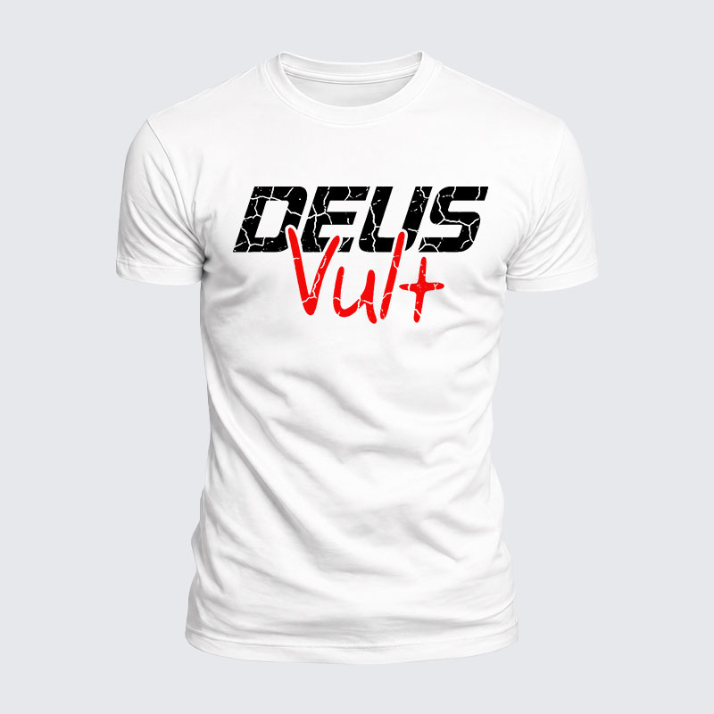 Luxe Mercerized Cotton Tee - Deus Vult