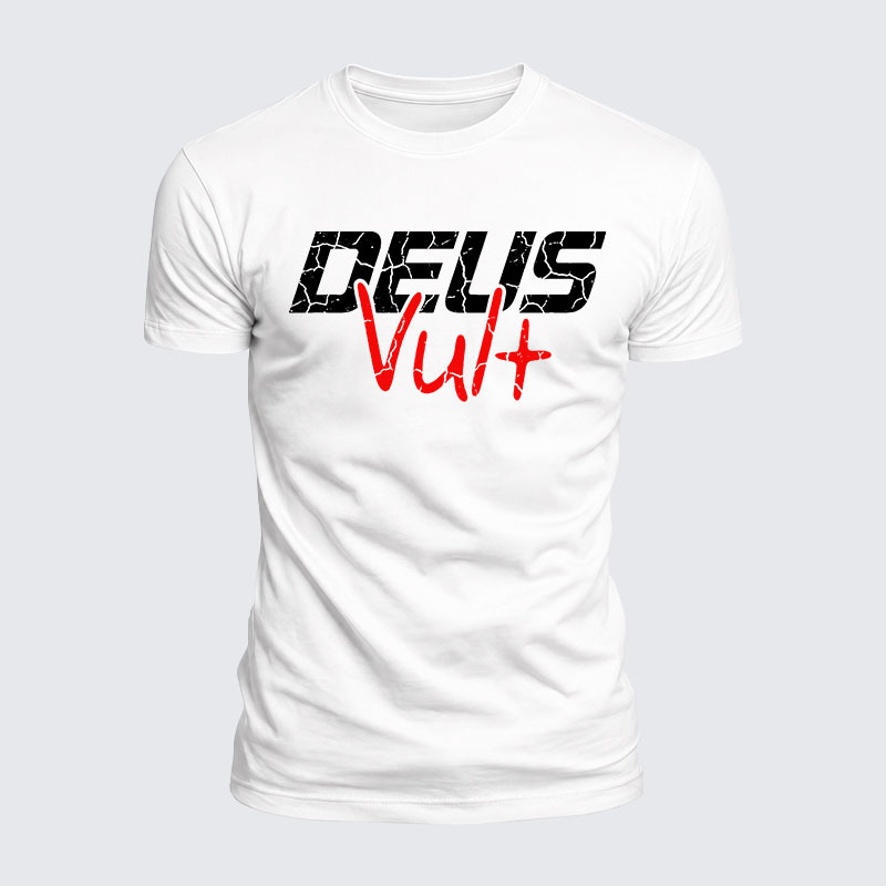 Luxe Mercerized Cotton Tee - Deus Vult