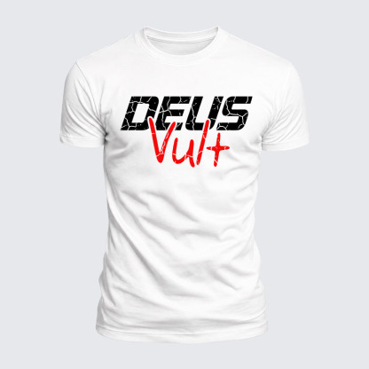 Luxe Mercerized Cotton Tee - Deus Vult