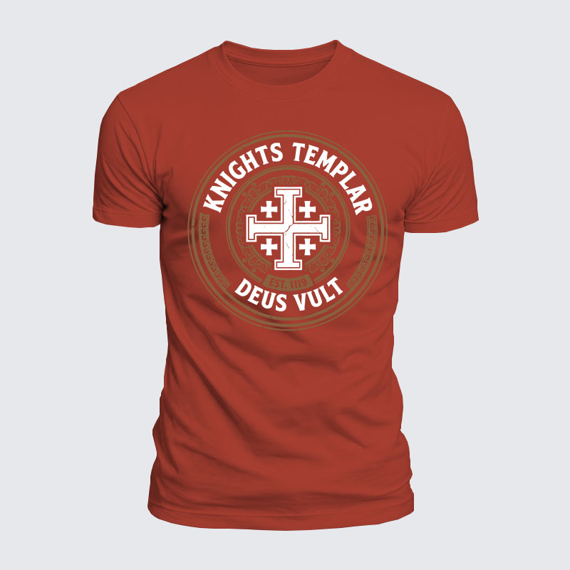 Luxe Mercerized Cotton Tee -  Deus Vult