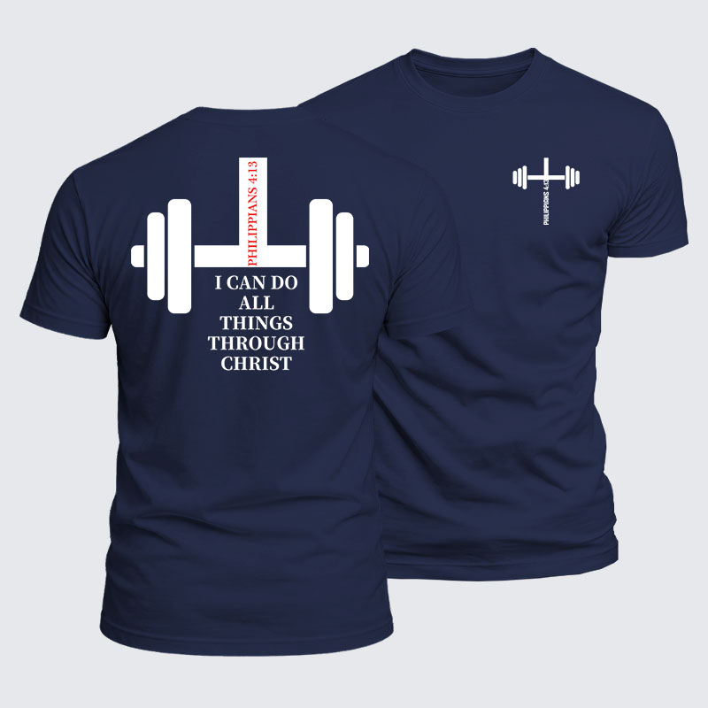 Luxe Mercerized Cotton Tee - Fitness Philippians 4 : 13