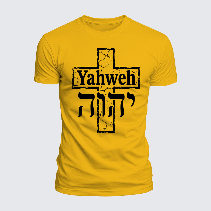 Luxe Mercerized Cotton Tee - Yahweh