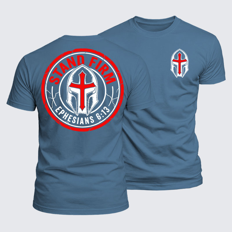 Luxe Mercerized Cotton Tee - Stand Firm