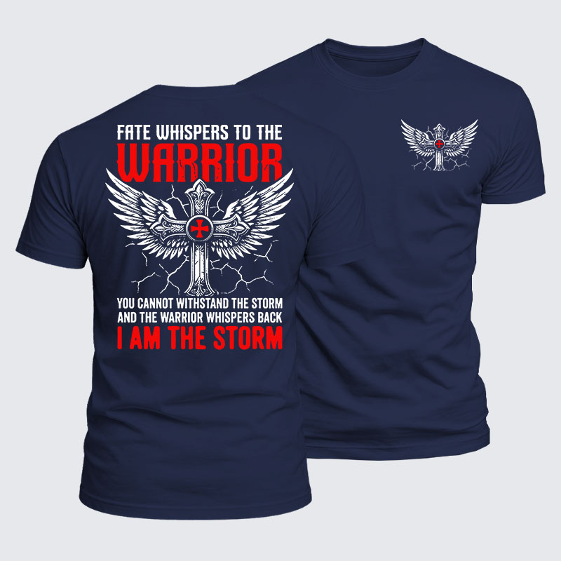 Luxe Mercerized Cotton Tee - I Am The Storm