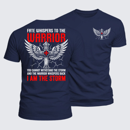 Luxe Mercerized Cotton Tee - I Am The Storm