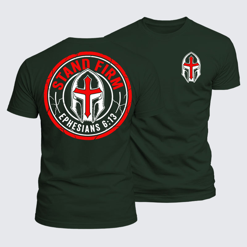 Luxe Mercerized Cotton Tee - Stand Firm