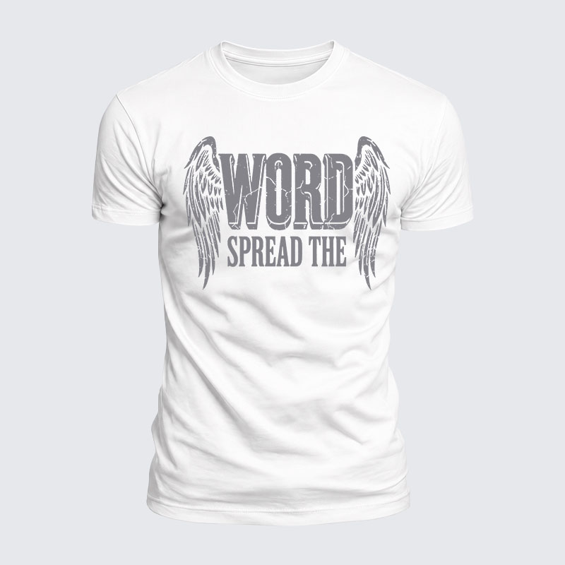 Luxe Mercerized Cotton Tee - Spread The Word
