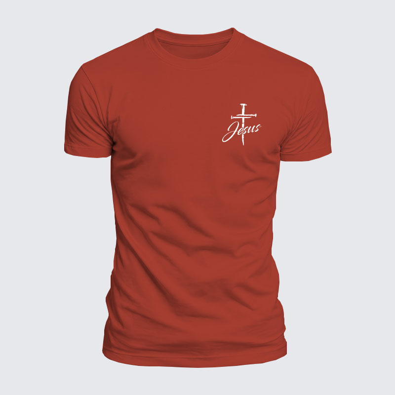 Luxe Mercerized Cotton Tee - Red Cross Jesus