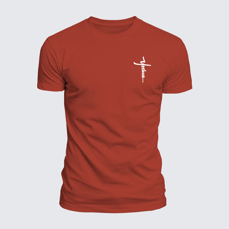 [Copy]Luxe Mercerized Cotton Tee - Knights Templar Crusader Cross Faith