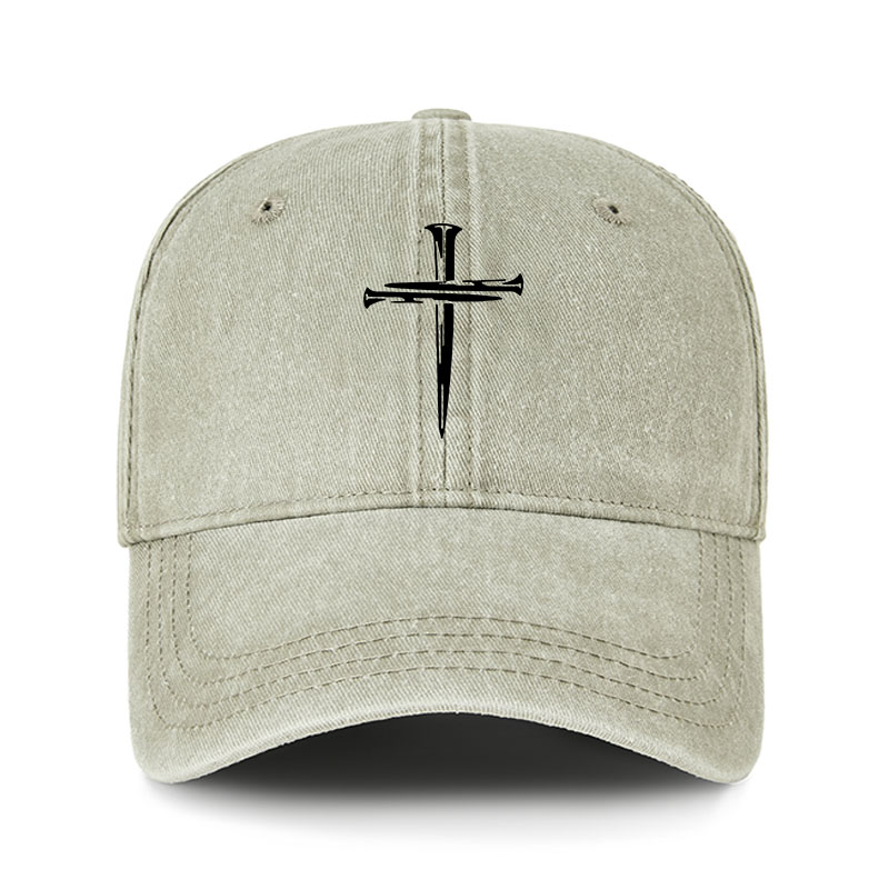 Heritage Washed Cap - Cross