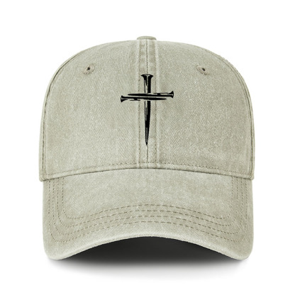 Heritage Washed Cap - Cross