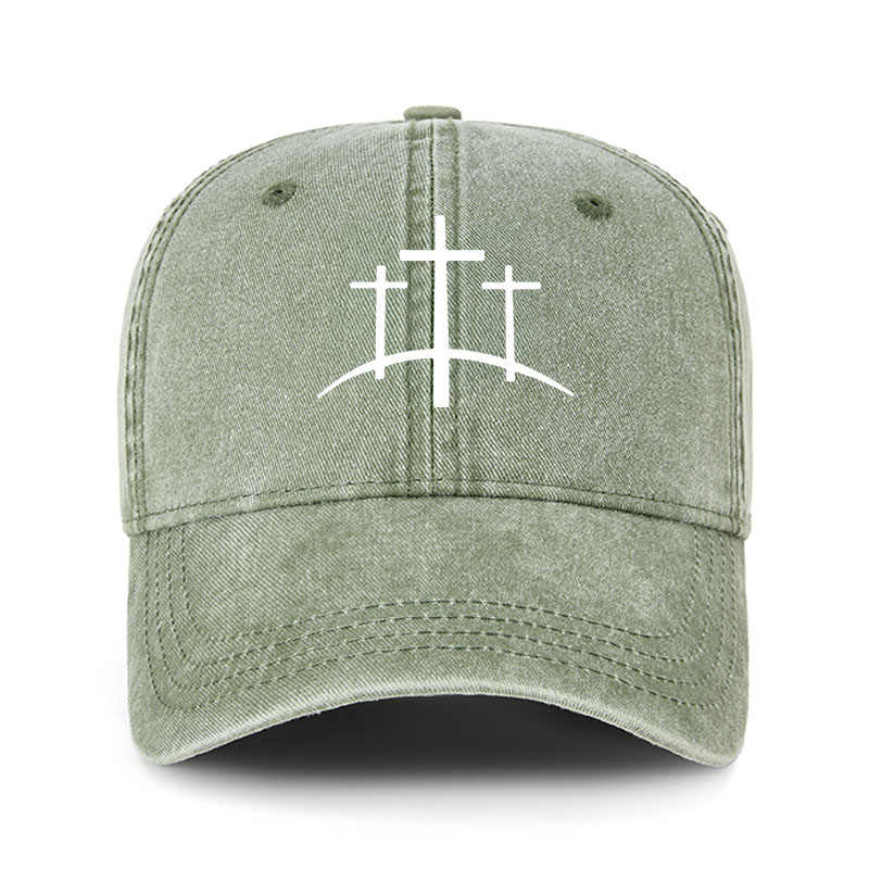 Heritage Washed Cap - Cross