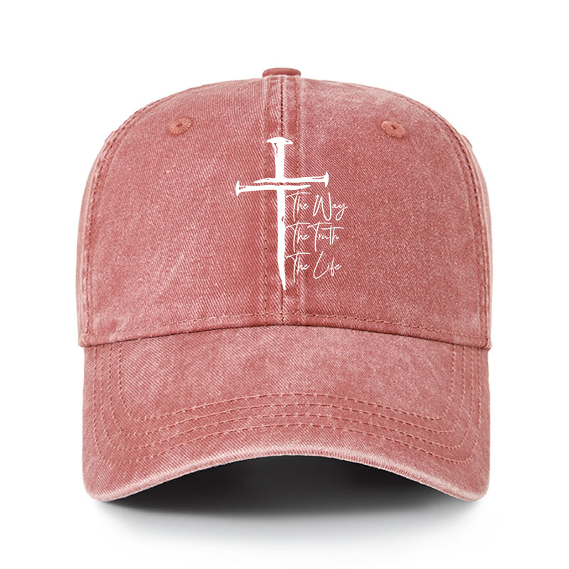 Heritage Washed Cap - The Way The Truth The Life