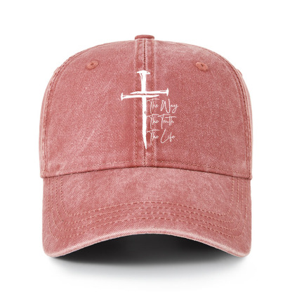 Heritage Washed Cap - The Way The Truth The Life