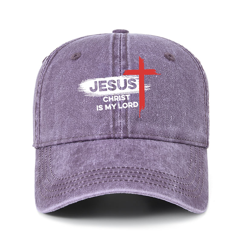 Heritage Washed Cap - Jesus Christ Is My Lord