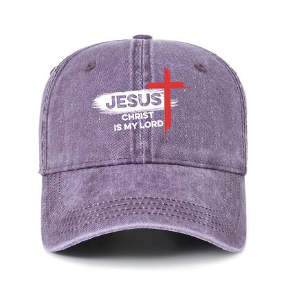 Heritage Washed Cap - Jesus Christ Is My Lord