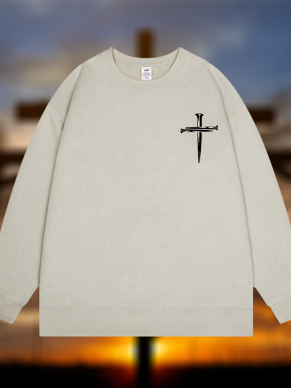 Cross  Jesus God Christian Sweatshirt