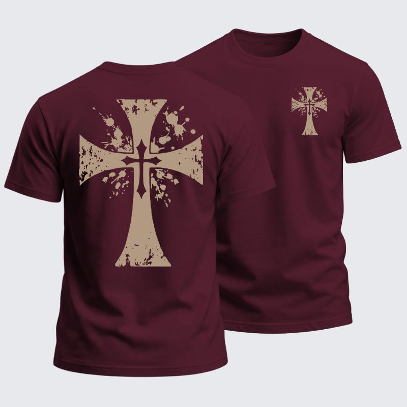 Heavyweight Cotton Tee - Cross