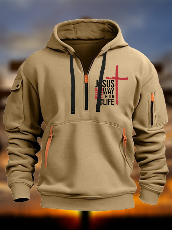 Jesus The Way Truth Life Jesus God Christian Zipper Hoodies