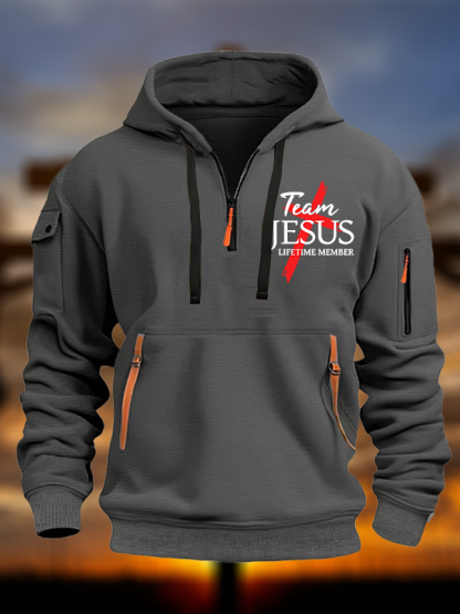 Team Jesus Jesus God Christian Zipper Hoodies