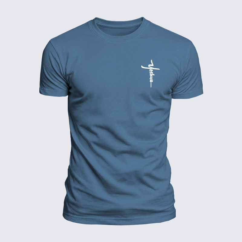 [Copy]Luxe Mercerized Cotton Tee - Knights Templar Crusader Cross Faith