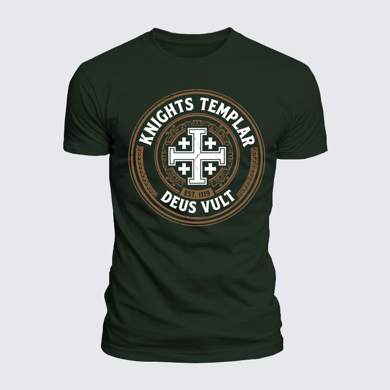 Luxe Mercerized Cotton Tee -  Deus Vult