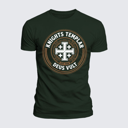 Luxe Mercerized Cotton Tee -  Deus Vult