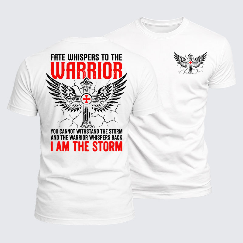 Luxe Mercerized Cotton Tee - I Am The Storm
