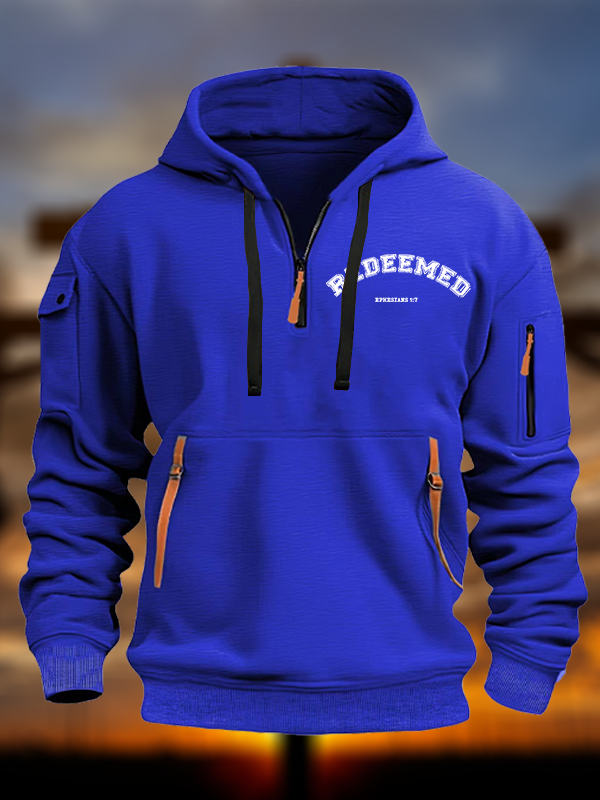 Redeemed Jesus God Christian Zipper Hoodies