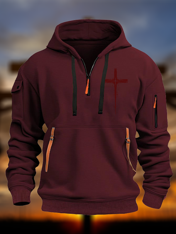 Light of Cross Jesus God Christian Zipper Hoodies