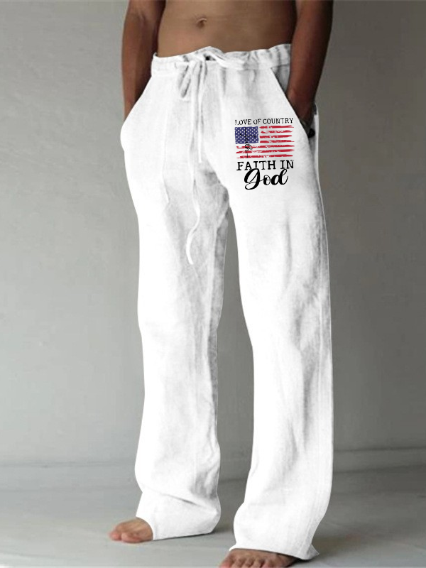 Faith In God Christian Beach Pants