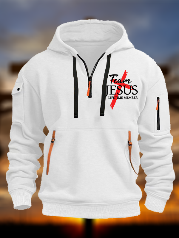 Team Jesus Jesus God Christian Zipper Hoodies