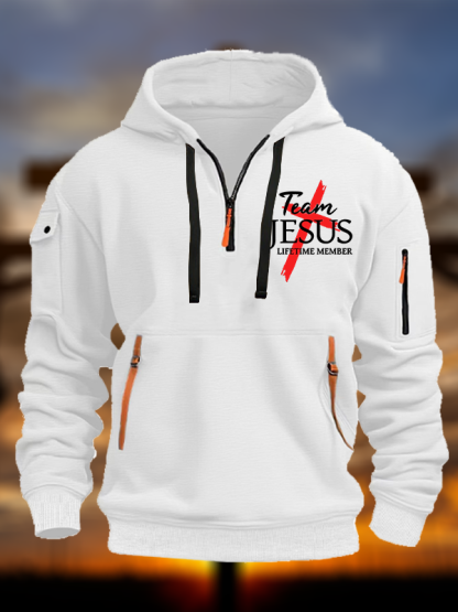 Team Jesus Jesus God Christian Zipper Hoodies