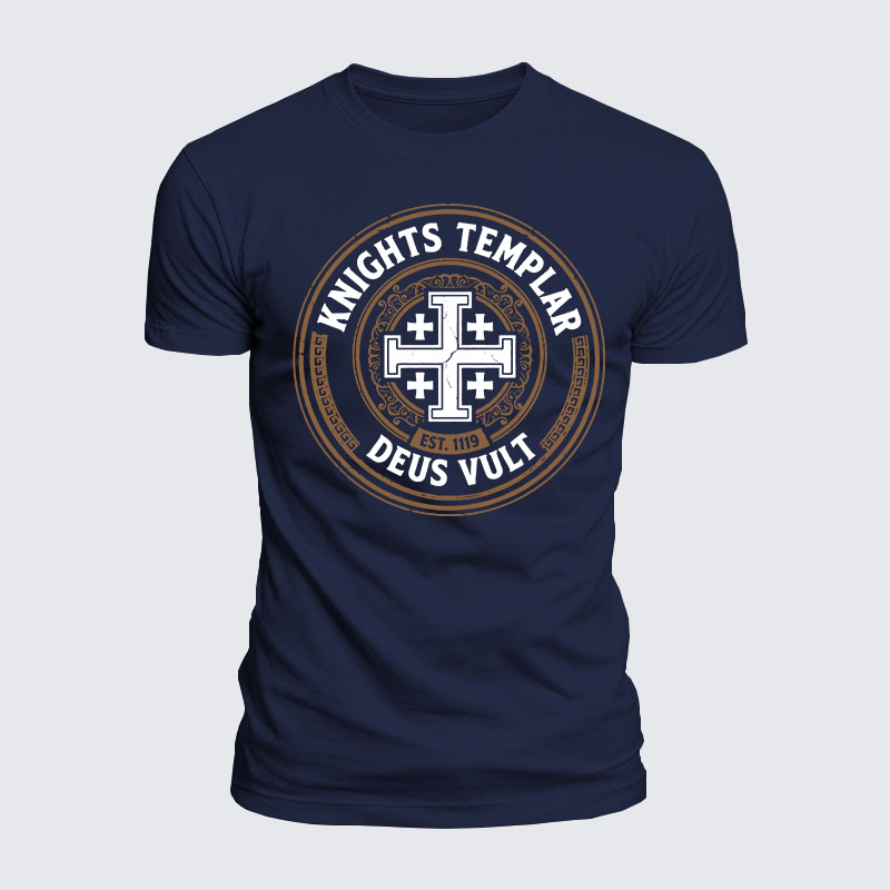 Luxe Mercerized Cotton Tee -  Deus Vult