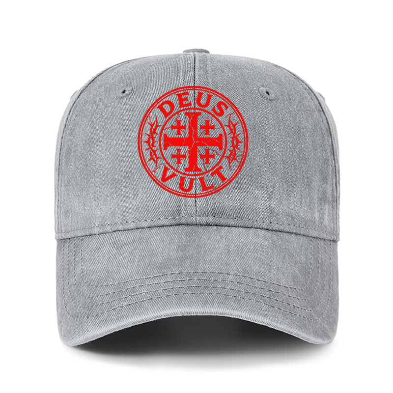 Heritage Washed Cap - Deus Vult