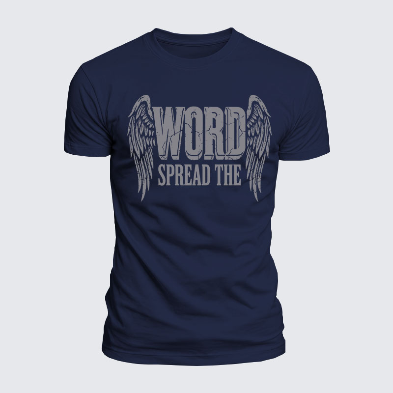 Luxe Mercerized Cotton Tee - Spread The Word