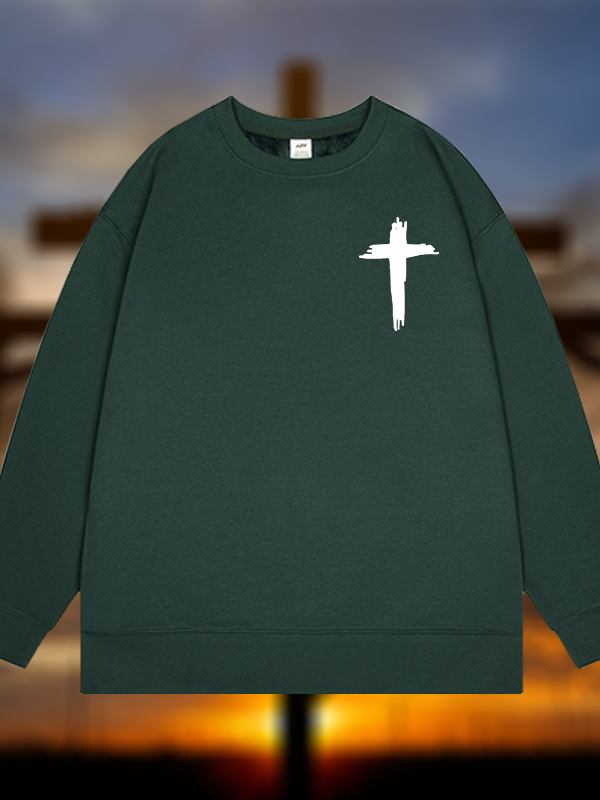 Cross Jesus God Christian Sweatshirt