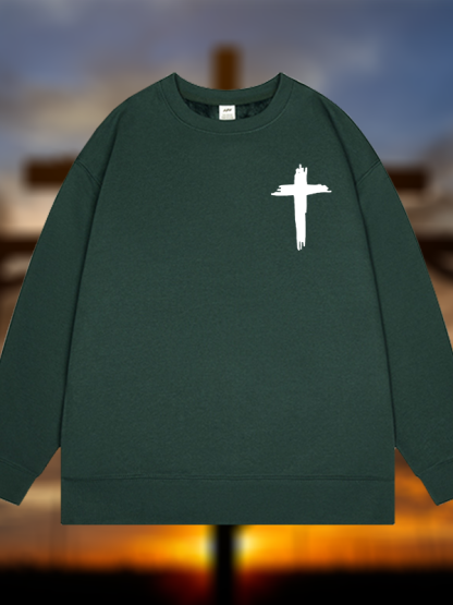 Cross Jesus God Christian Sweatshirt