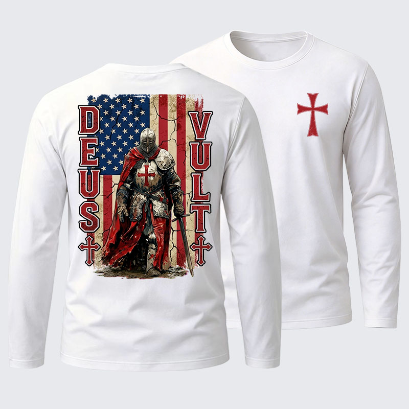 Fear No Evil Cotton Long Sleeve T-Shirt
