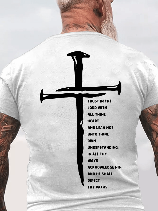  Jesus God Christian Cotton T-Shirt