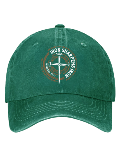 Iron Sharpens Iron - Proverbs 27:17 Christian Hat