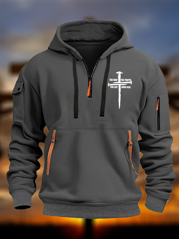 The Way The Truth The Life Jesus God Christian Zipper Hoodies