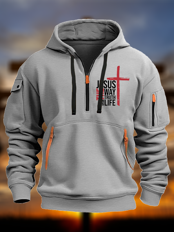 Jesus The Way Truth Life Jesus God Christian Zipper Hoodies