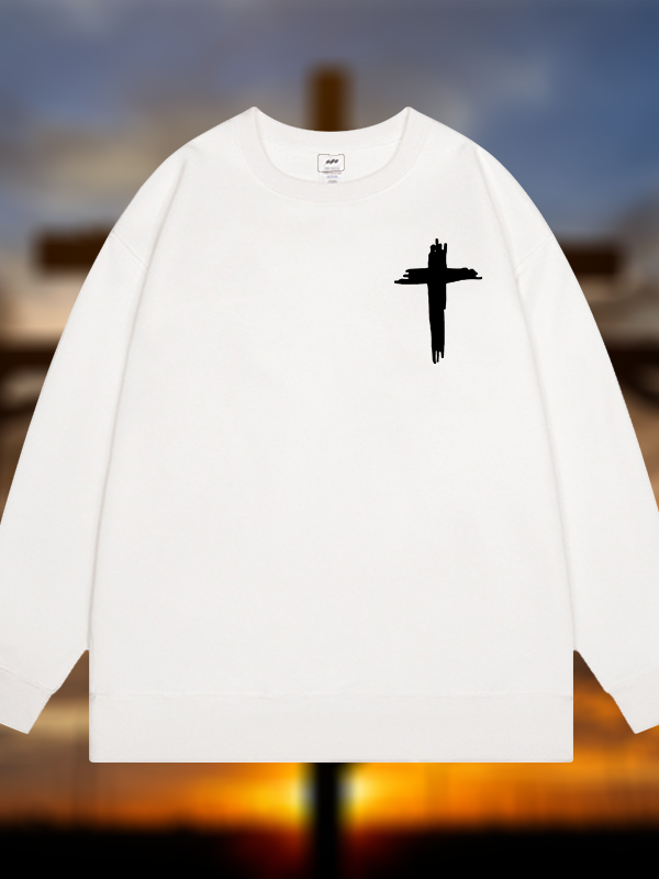 Cross Jesus God Christian Sweatshirt