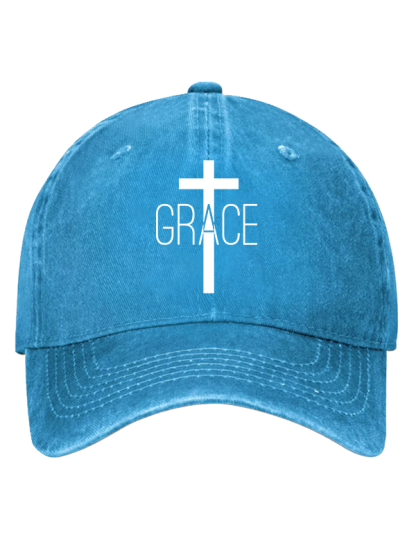 Grace Cross Christian Hat