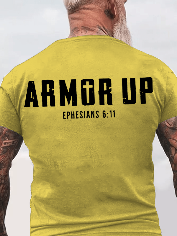 [Copy]One Nation Under God Cross Jesus God Christian Cotton T-Shirt