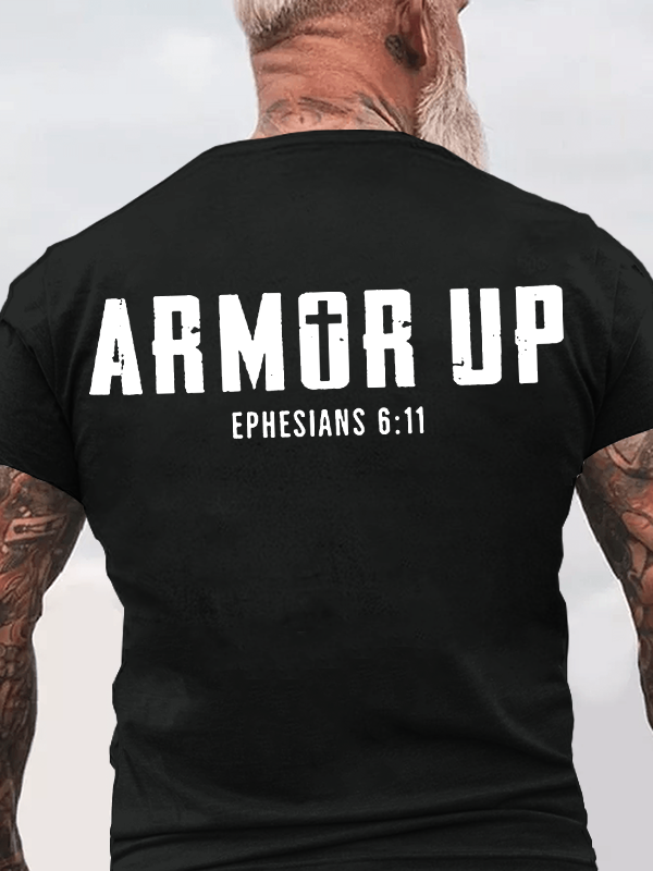 [Copy]One Nation Under God Cross Jesus God Christian Cotton T-Shirt