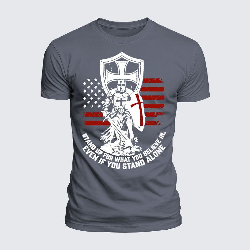 Luxe Mercerized Cotton Tee - Stand Up For What You Believe