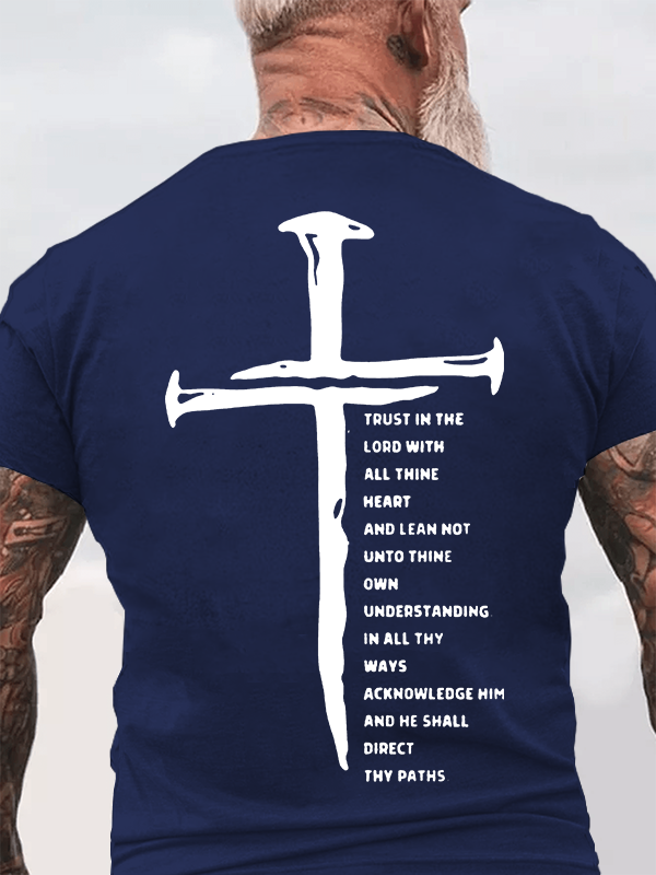  Jesus God Christian Cotton T-Shirt